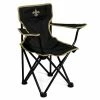 Logo Brands New Orleans Saints Toddler Portable Folding Chair