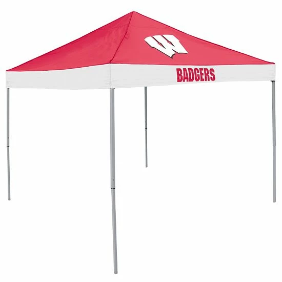 Logo Brand Wisconsin Badgers Economy Tent 3 Logo Brand Wisconsin Badgers Economy Tent