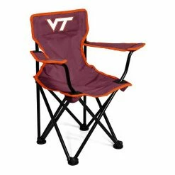 Logo Brand Virginia Tech Hokies Toddler Portable Folding Chair