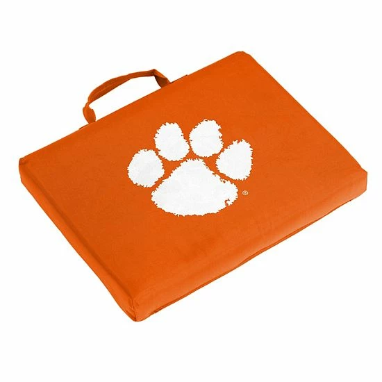 Logo Brand Clemson Tigers Bleacher Cushion 3 Logo Brand Clemson Tigers Bleacher Cushion