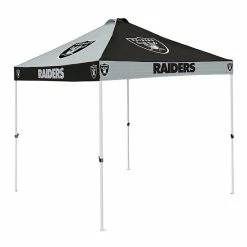 Logo Brand Oakland Raiders Checkerboard Tent