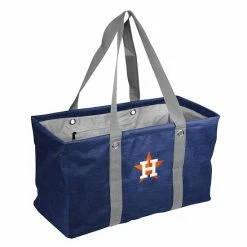 Logo Brand Houston Astros Crosshatch Picnic Caddy