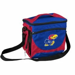 Logo Brand Kansas Jayhawks 24-Can Cooler