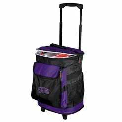 Logo Brands TCU Horned Frogs Rolling Cooler