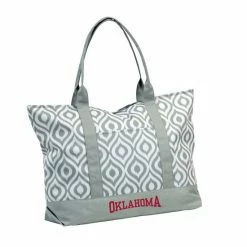 Logo Brand Oklahoma Sooners Ikat Tote