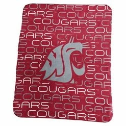 Logo Brand Washington State Cougars Classic Fleece Blanket