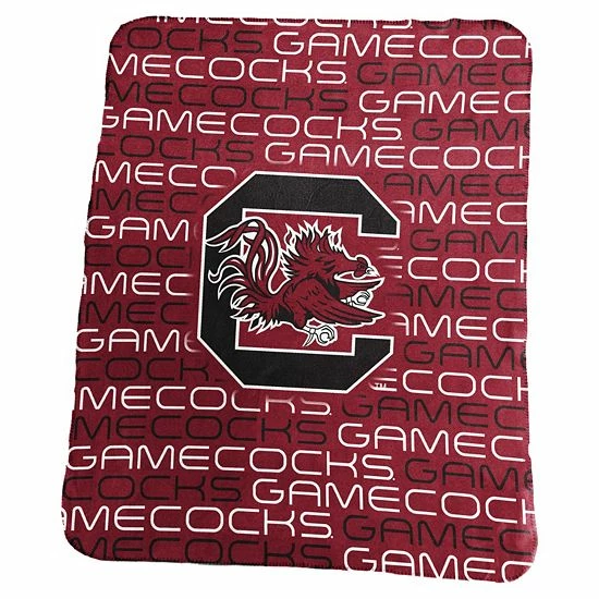 Logo Brand South Carolina Gamecocks Classic Fleece Blanket 3 Logo Brand South Carolina Gamecocks Classic Fleece Blanket
