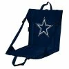 Logo Brands Dallas Cowboys Folding Stadium Seat -Logo Brand Shop unnamed file 36