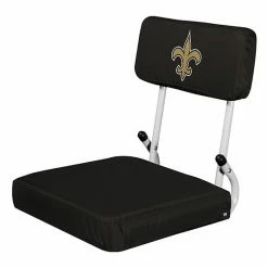 Logo Brands New Orleans Saints Hard Back Stadium Seat