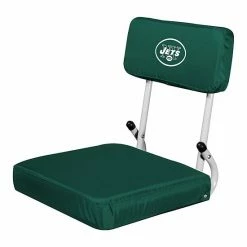 Logo Brands New York Jets Hard Back Stadium Seat